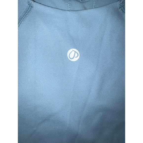 Women's Senita Athletics Teal Sports Bra Crop Top Size S - Picture 5 of 5